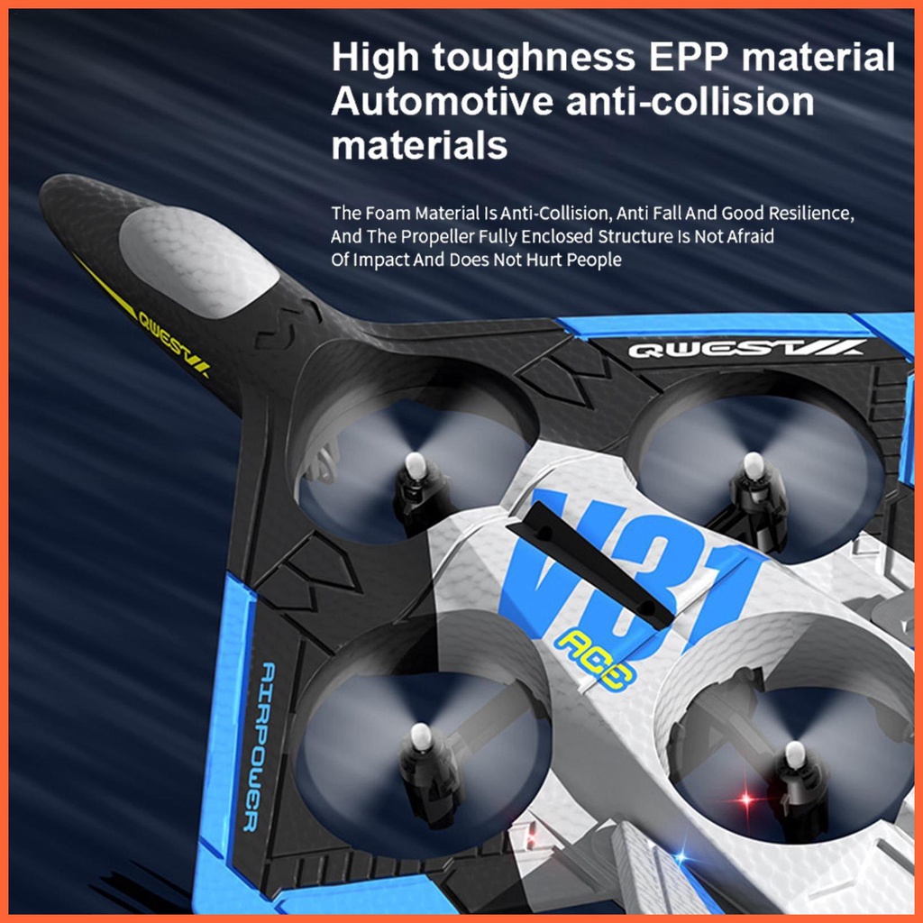 Máy Bay Đồ Chơi Điều Khiển Từ Xa Jet Stunt Fighter Jet Với Bốn Xoắn Ốc Cho Giáng Sinh