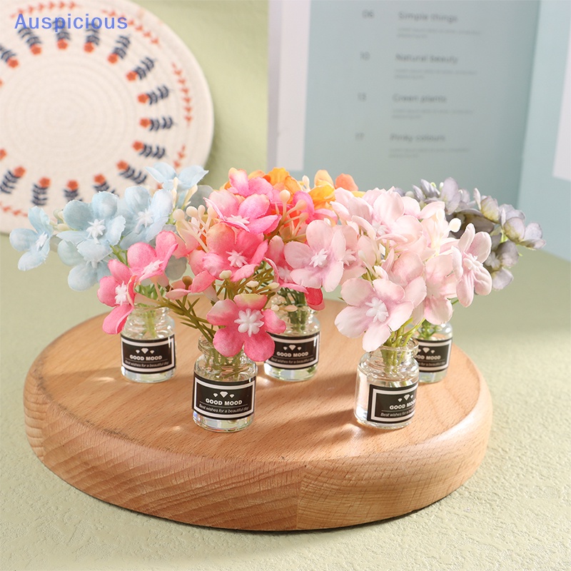 1 Bộ Chậu Hoa 1: 6 Dùng Trang Trí Nhà Búp Bê