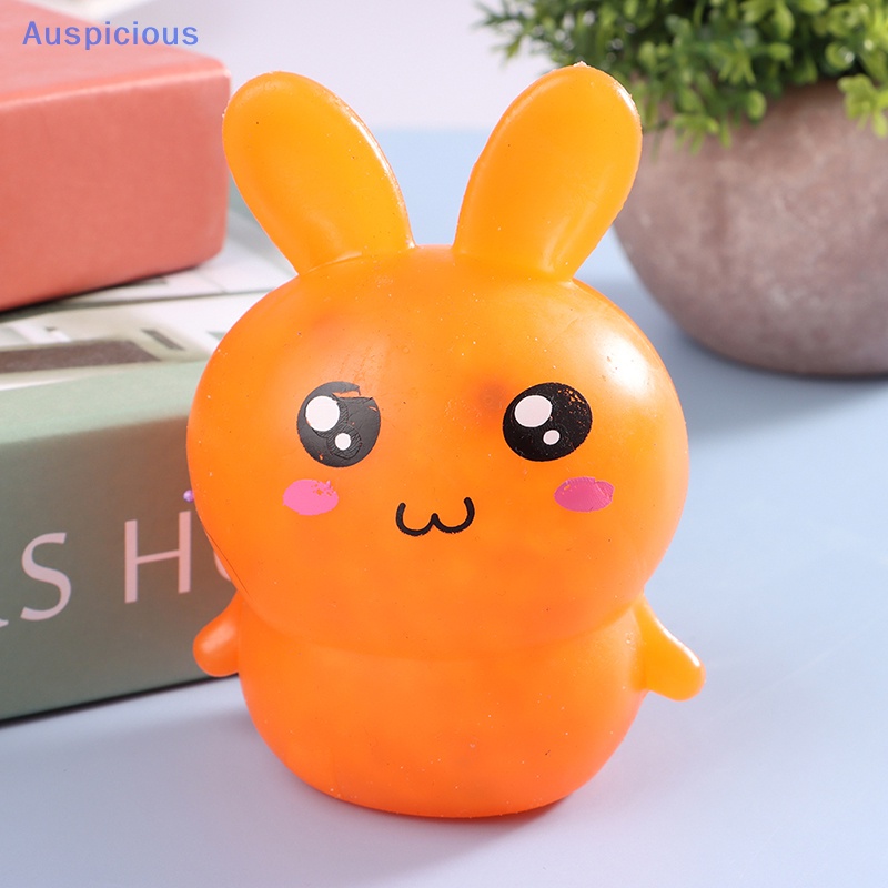 1 Đồ Chơi Bóp Hình Thỏ Có Đèn Phát Sáng