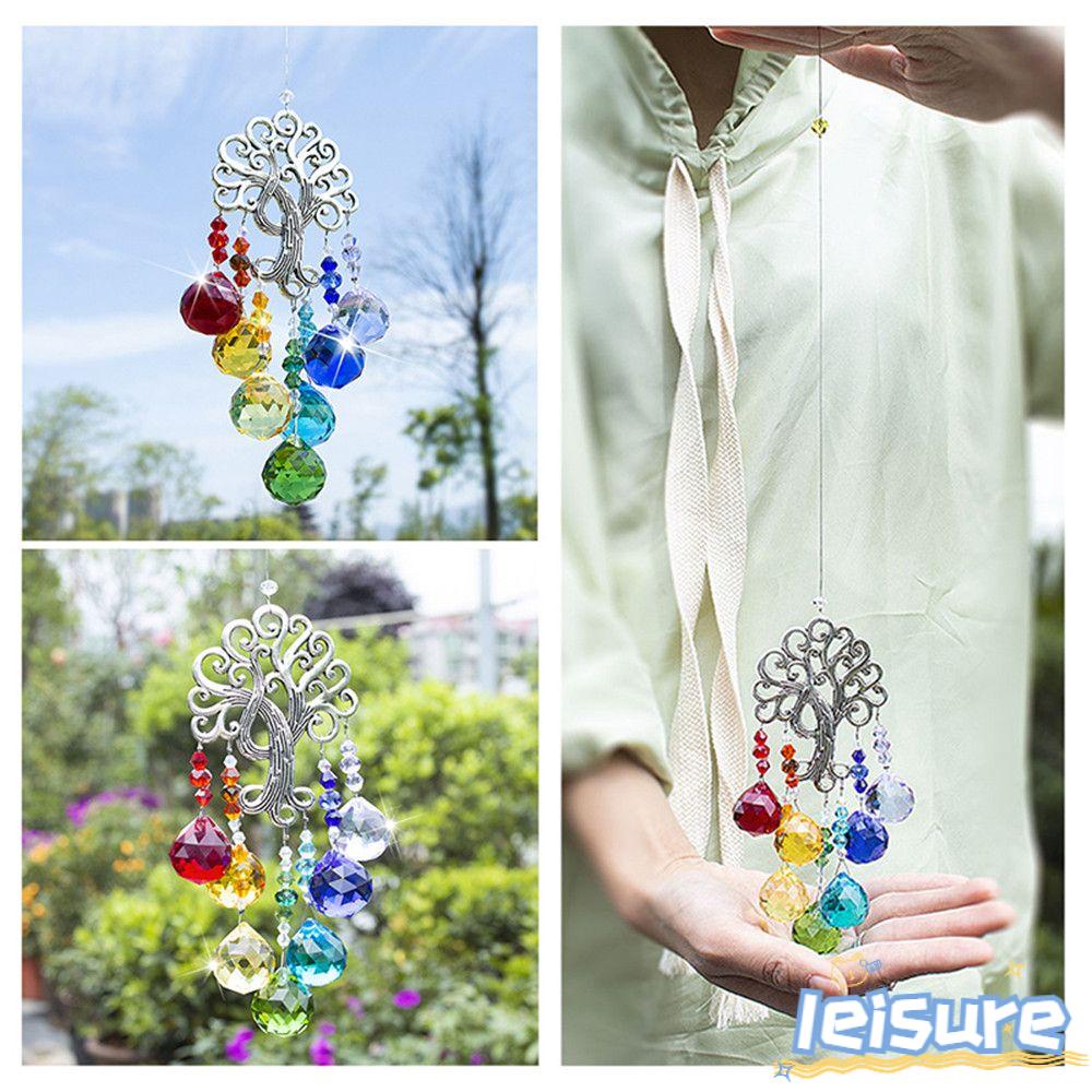 Dreamcatcher Hình Mặt Trăng Trang Trí Sân Vườn