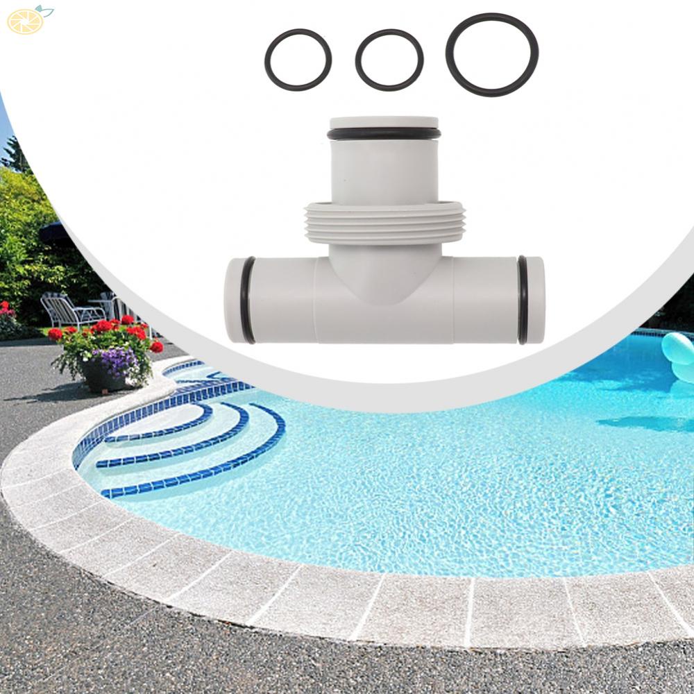 【VARSTR】High Quality Pool Part Replacement Hose Adapter for Intex Split Hose Plunger Valves 15in to 2 125in T Connectors