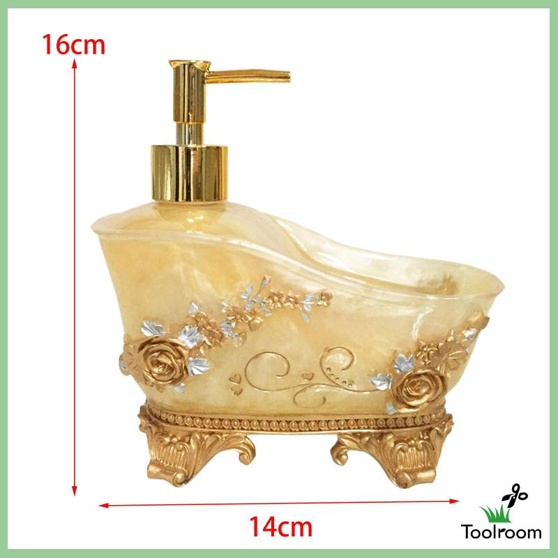 1 Bình Xịt Xà Phòng Dạng Lỏng Bằng Nhựa Resin Tiện Dụng Cho Phòng Tắm