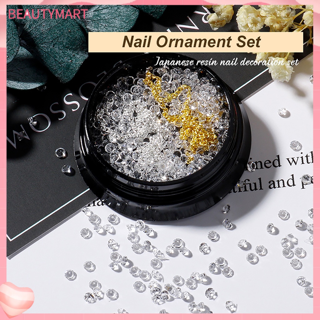 1 Hộp Đá 3D Trang Trí Móng Nghệ Thuật