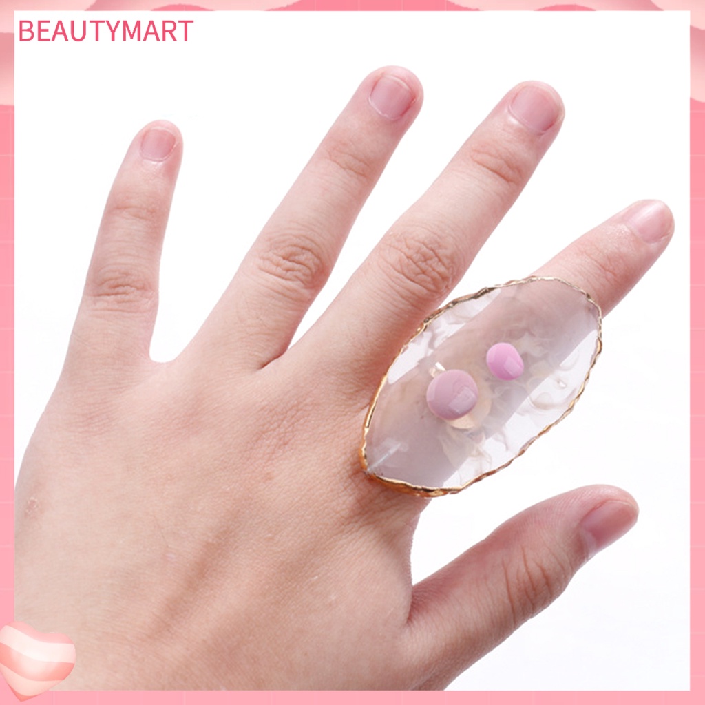 Bảng Pha Màu Sơn Móng Tay Bằng Resin Bền Dễ Vệ Sinh Đa Năng Có Thể Tái Sử Dụng