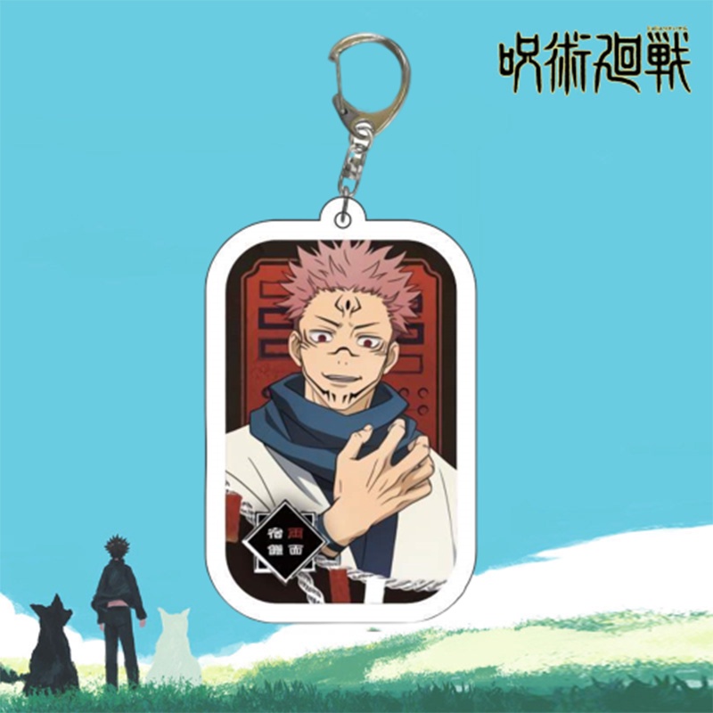 Móc Khóa Hình Nhân Vật Hoạt Hình gojo satoru gojo satoru Cho Nam Nữ