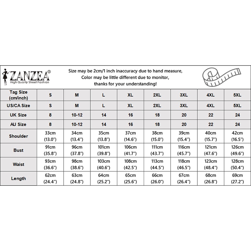Zanzea Áo Nữ Cộc Tay Nhún Bèo Cổ Tròn Thời Trang