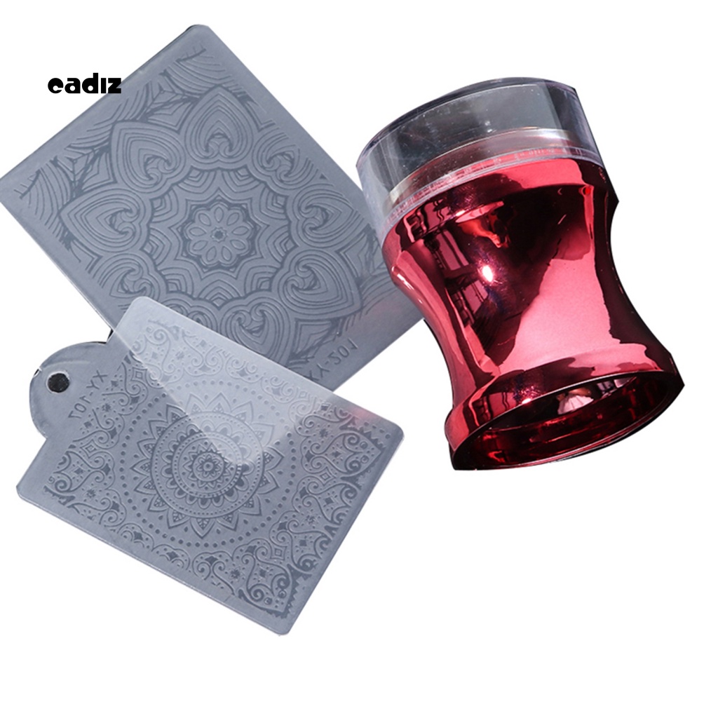 1 Bộ Con Dấu Trang Trí Móng Tay Nghệ Thuật Bằng ABS Chất Lượng Cao Nhiều Họa Tiết Khác Nhau Phong Cách Mới Dành Cho Gia Đình