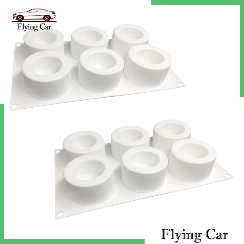 Chảo Làm Bánh 6 Lỗ Bằng Silicone DIY Dành Cho Trẻ Em Và Người Lớn Lzdjfmy2