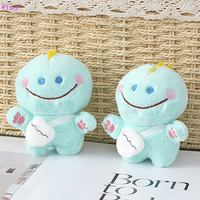 {Ffsd} Móc Khóa Hình Khủng Long Nhồi Bông Dễ Thương Trang Trí Ba Lô / Ô Tô Quà Tặng Bán Chạy