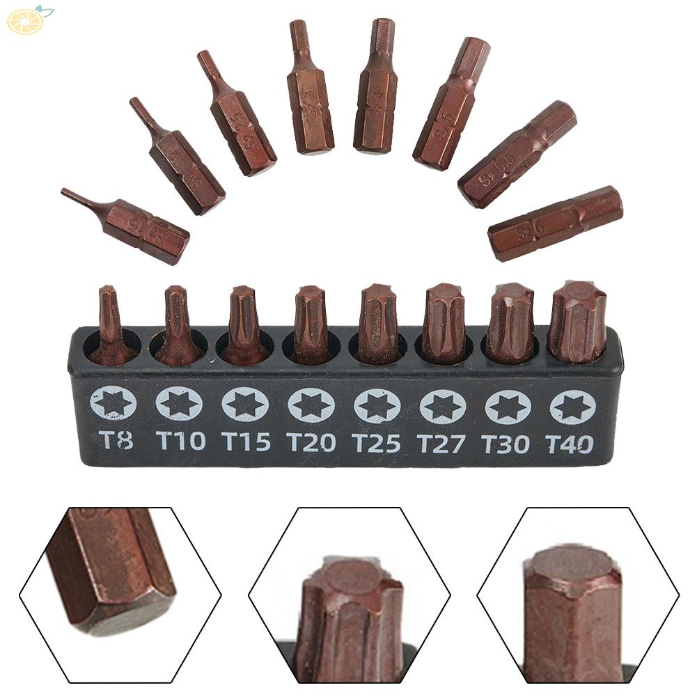【VARSTR】Screwdriver Bit 100g 16 Pcs/set Accessories Easy To Install High Hardness