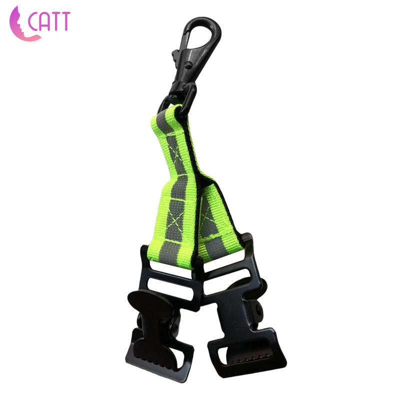 [Dadada1] Giá Đỡ Găng Tay Lính Cứu Hỏa Có 2 Kẹp Phản Quang