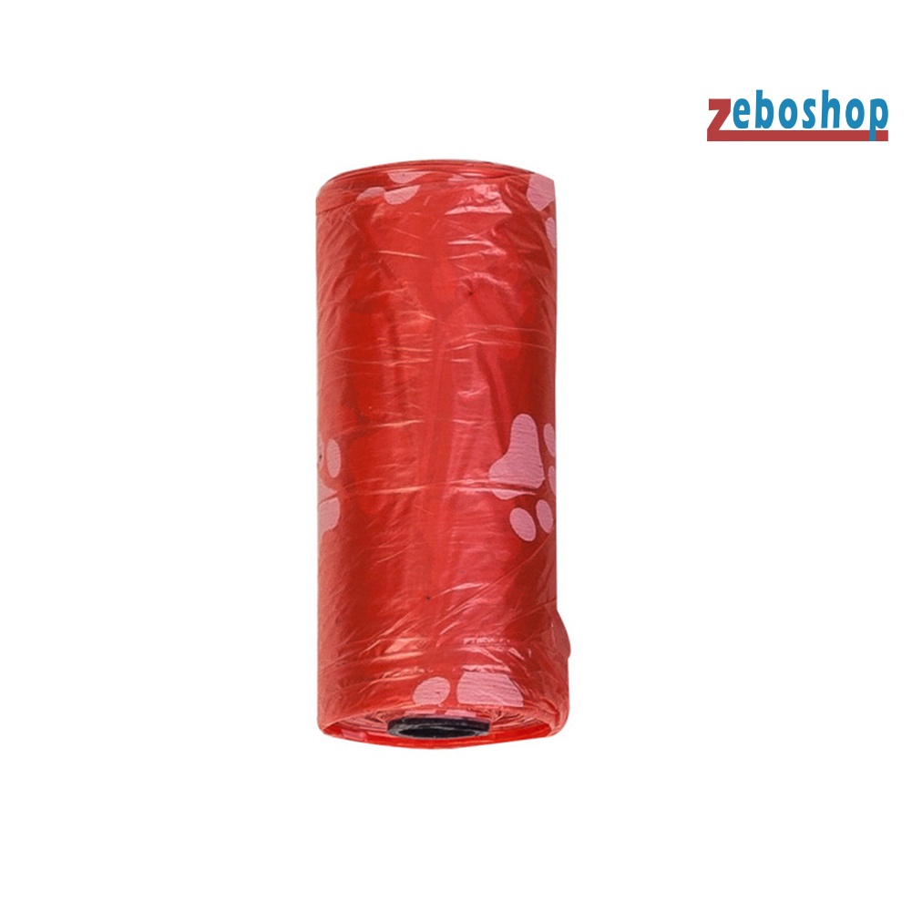 Set 2 / 30 Túi Đựng Chất Thải Hình Dấu Chân Cún Tiện Dụng