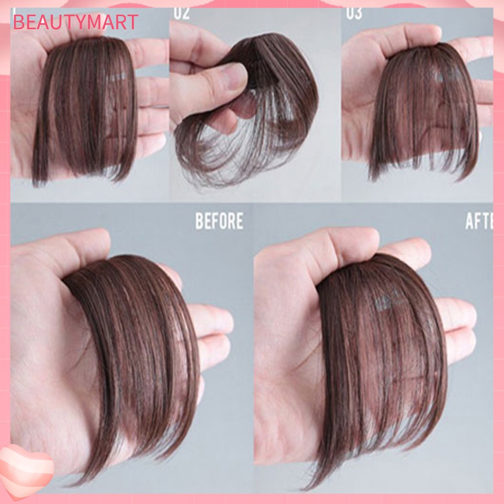 Tóc Mái Giả Mini Bằng Sợi Tổng Hợp Thời Trang Dành Cho Nữ