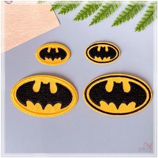 ♥ sticker ủi thêu hình logo người dơi ♥ 1 sticker ủi thêu hình siêu anh hùng