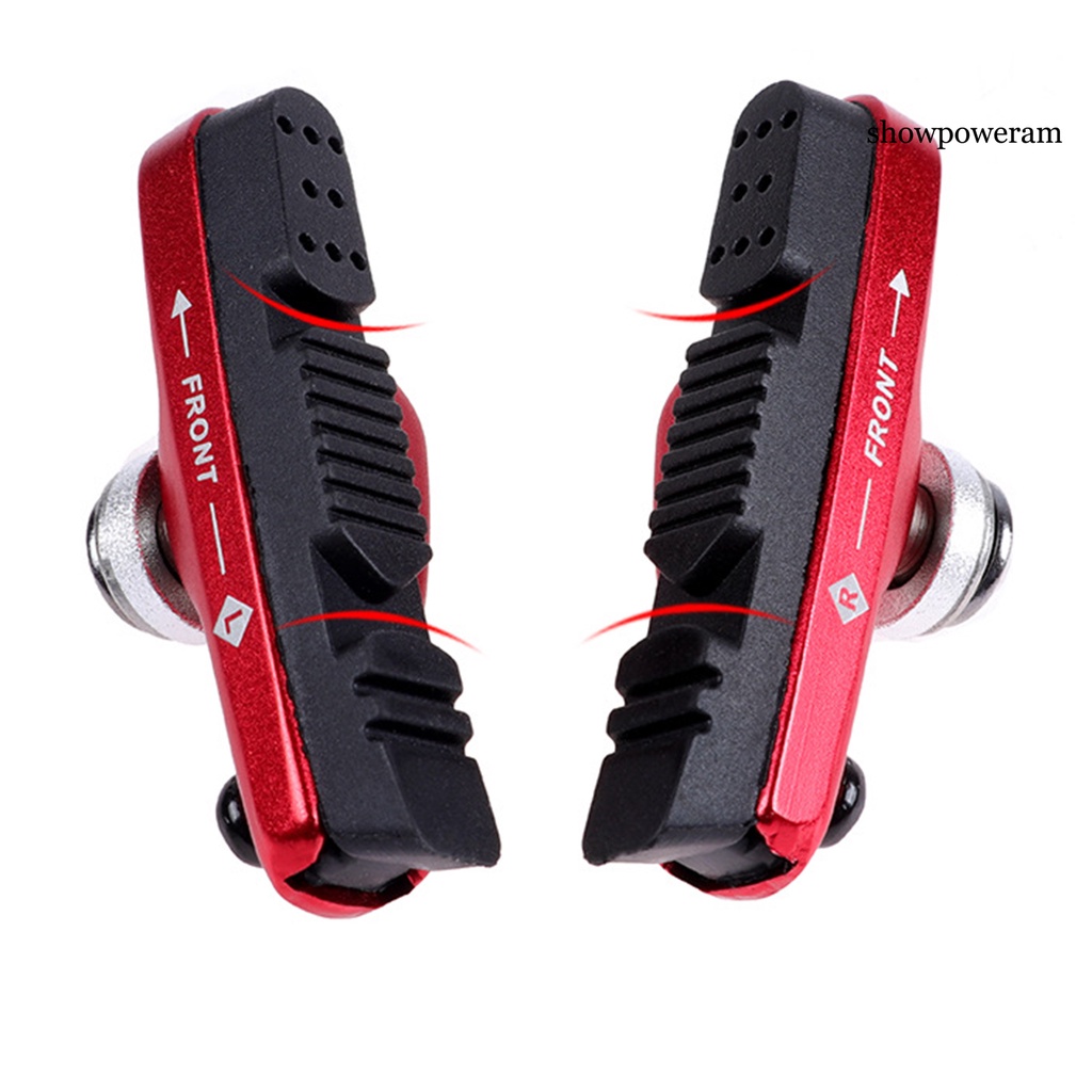 1 Cặp Má Phanh Xe Đạp Hình Chữ V Không Gây Tiếng Ồn