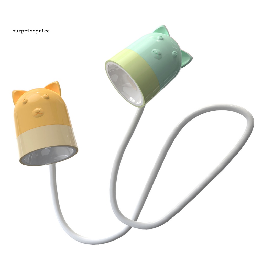 Spa Đèn LED Đọc Sách Bảo Vệ Mắt Thiết Kế Ống Linh Hoạt Bằng Nhựa Không Gây Chói Mắt Sử Dụng Pin Tiện Lợi Cho Học Sinh