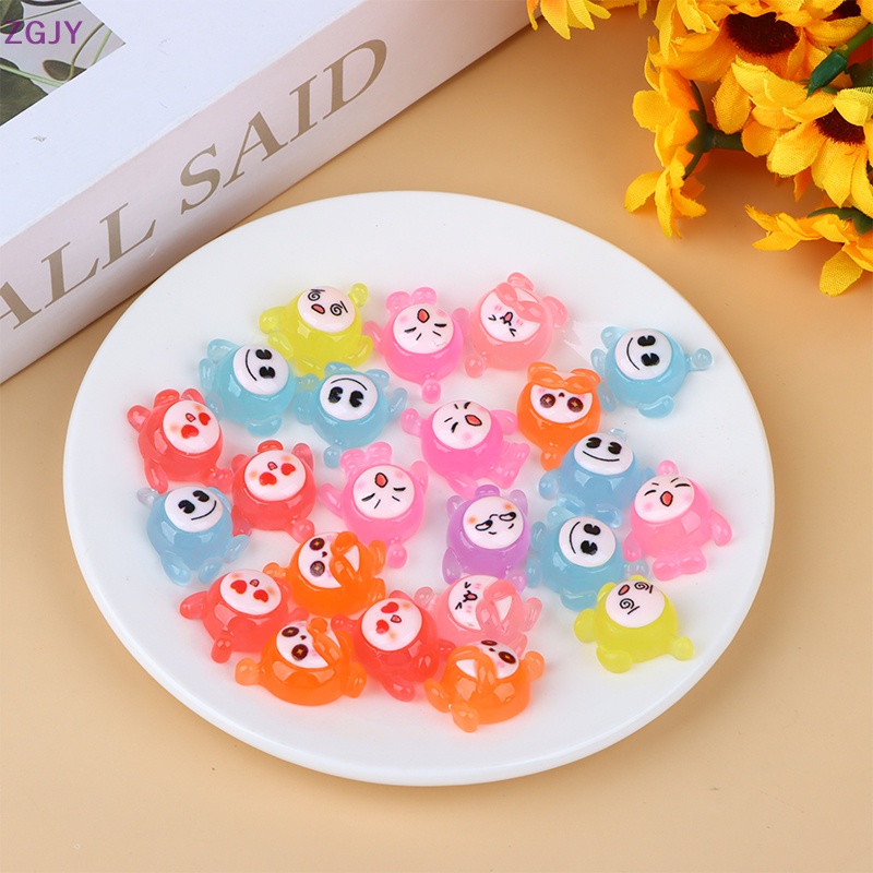 Bộ 5 Tượng Nhỏ Dạ Quang Dùng Trang Trí Tiểu Cảnh Mới