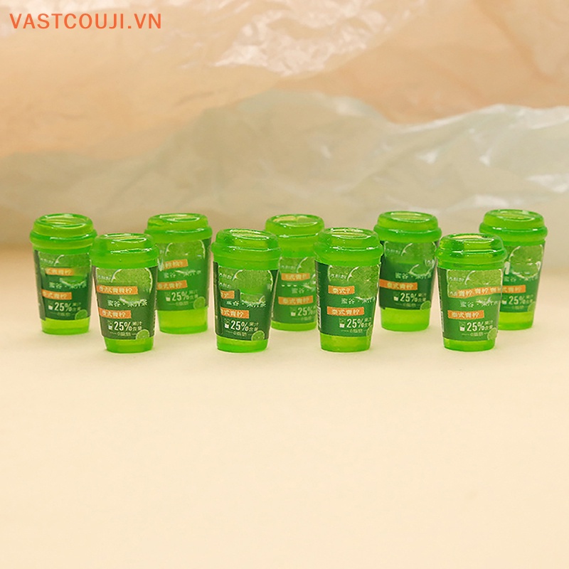 Set 5 Ly Nước Mini Trang Trí Nhà Búp Bê