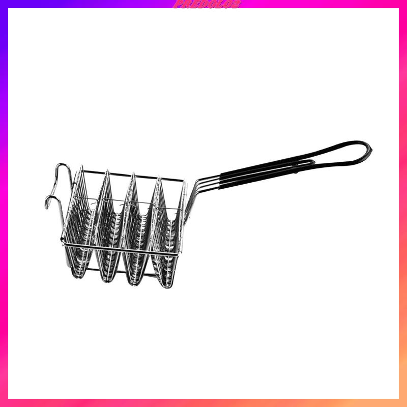 [Predolo2] Rổ Taco Để Chiên Taco 4 Ngăn