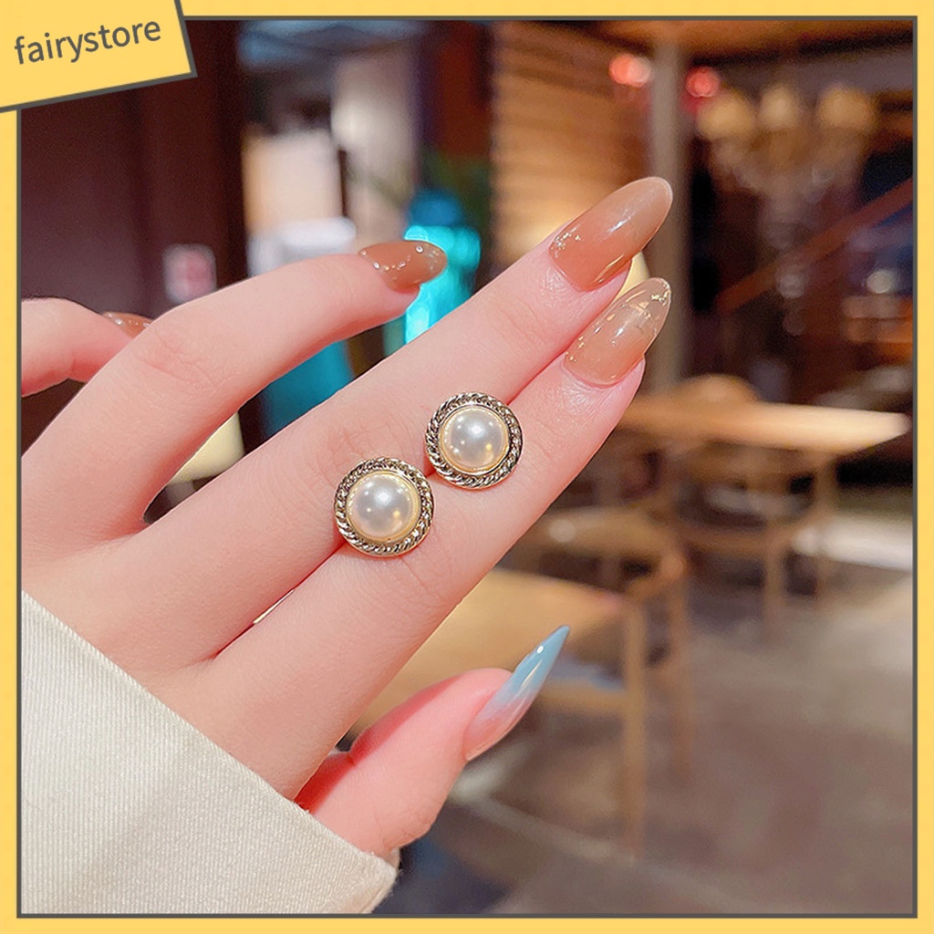 1 Đôi Bông Tai Hình Trái Tim Đính Đá Lấp Lánh Dành Cho Nữ