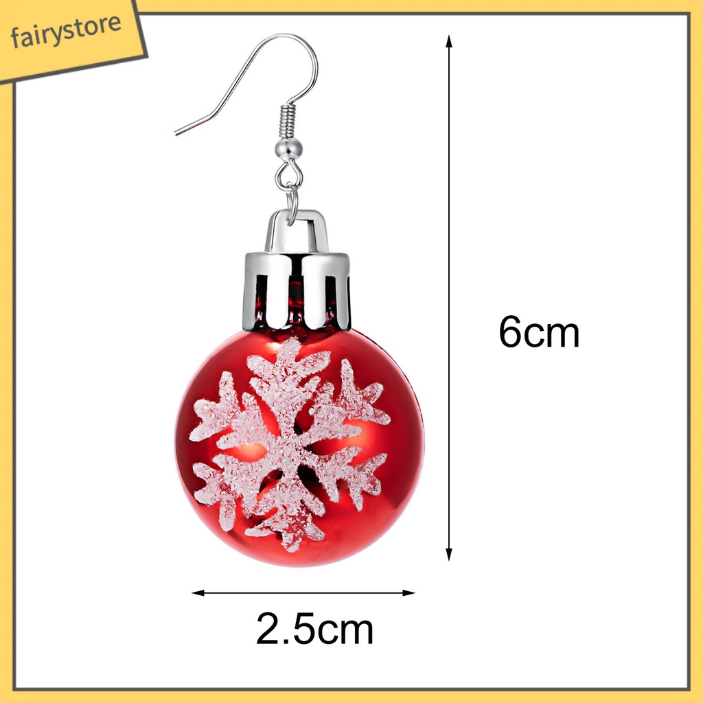 Bông Tai Hình Ngôi Sao Năm Cánh / Bông Tuyết / Bóng Đèn Tròn Thời Trang Cho Nữ