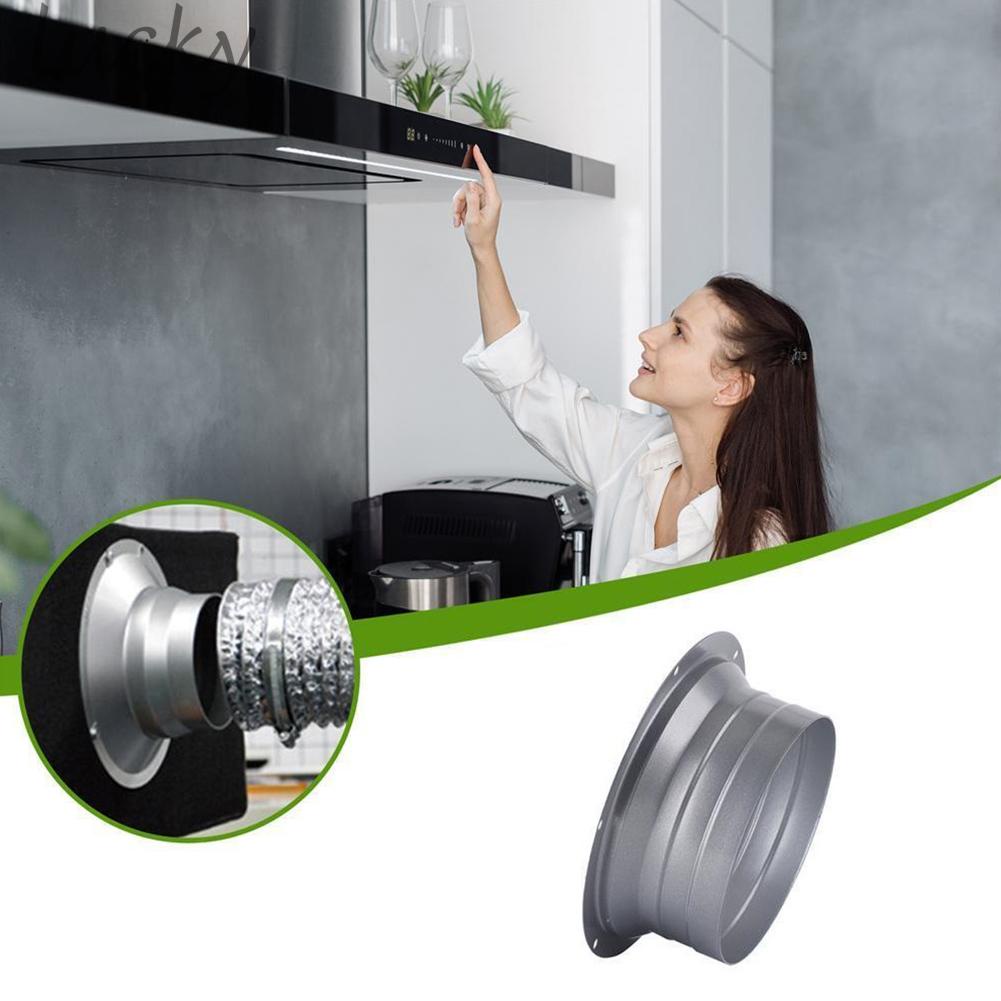 Đầu Nối Ống Thông Gió Bằng Nhôm Hình Tròn 4 10 Inch Tiện Dụng