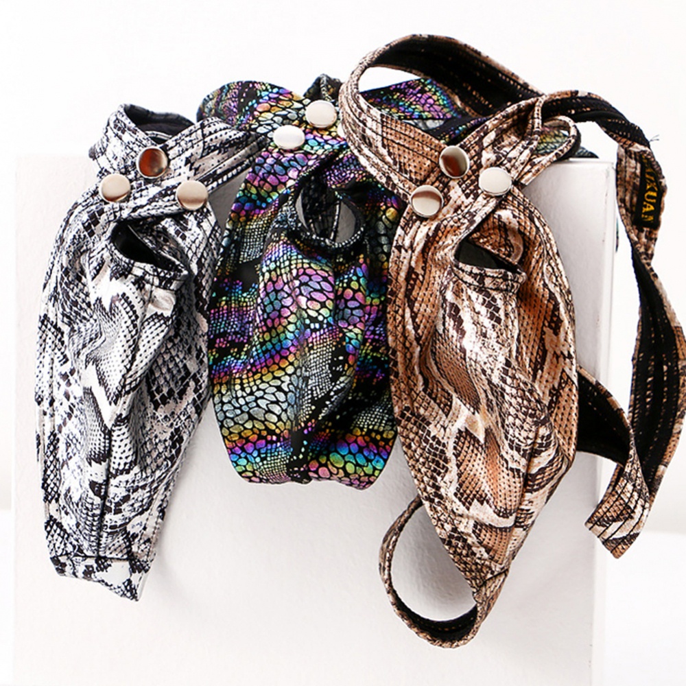 Quần Lót Lưng Chữ T Họa Tiết Da Rắn Thoáng Khí Thoải Mái Cho Nam