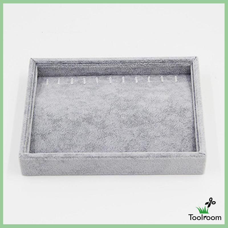 Giá Đỡ Trưng Bày Trang Sức Bằng Nhung 12 / 12 Ngăn