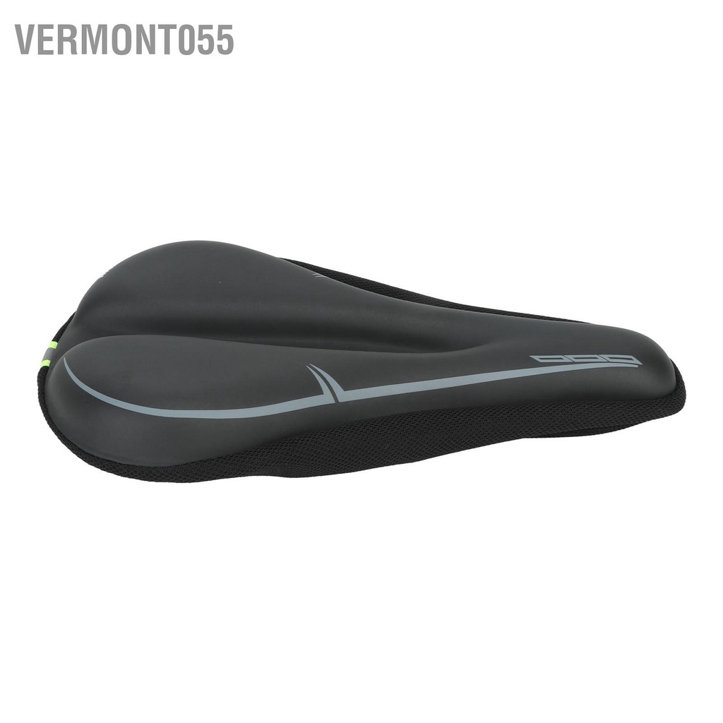 Vermont055 Xe Đạp Ghế Mút Xám Đen Mềm Yên Miếng Lót Cho Nam Nữ