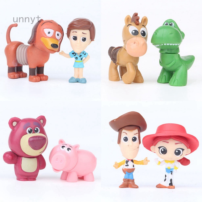 Set 17 Mô Hình Đồ Chơi Nhân Vật Trong Phim Hoạt Hình Toy Story 4