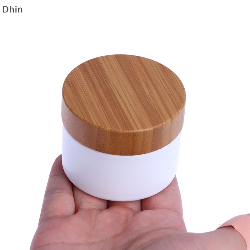 1 Hộp Rỗng Bằng Nhựa PP Có Nắp Đậy Bằng Tre Tiện Dụng