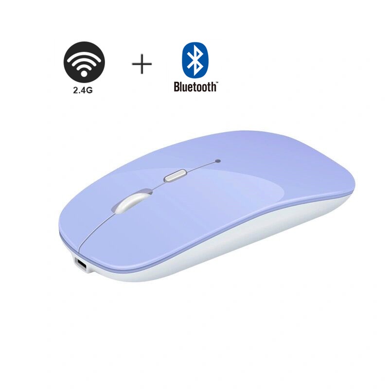 Chuột Bluetooth Không Dây Sạc Pin luyoo27 Cho APPle MacBook Air Pro Retina 11 12 13 15 16 mac