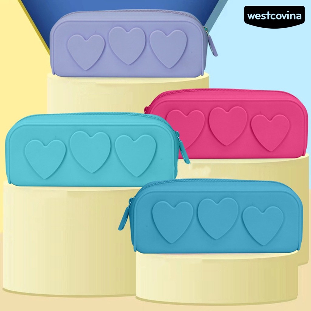 [WSTN]✎Giá Đỡ Cọ Trang Điểm Bằng Silica Gel Linh Hoạt Tiện Dụng