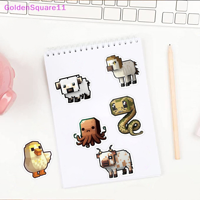 Bộ 50 Miếng Dán Hình Động Vật Graffiti Trang Trí Vali / Laptop / Điện Thoại / Tủ Lạnh