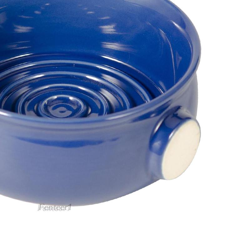 1] Chén Sứ Đựng Xà Phòng / Kem Cạo Râu Miệng Rộng