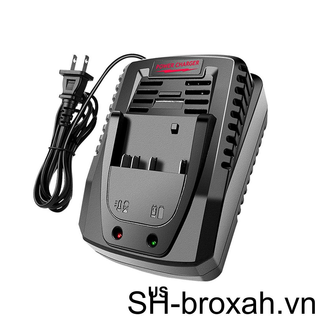 Bộ Sạc Pin Li-ion Chống Trượt Có Đèn LED Cho Bosch 14 4V-18V