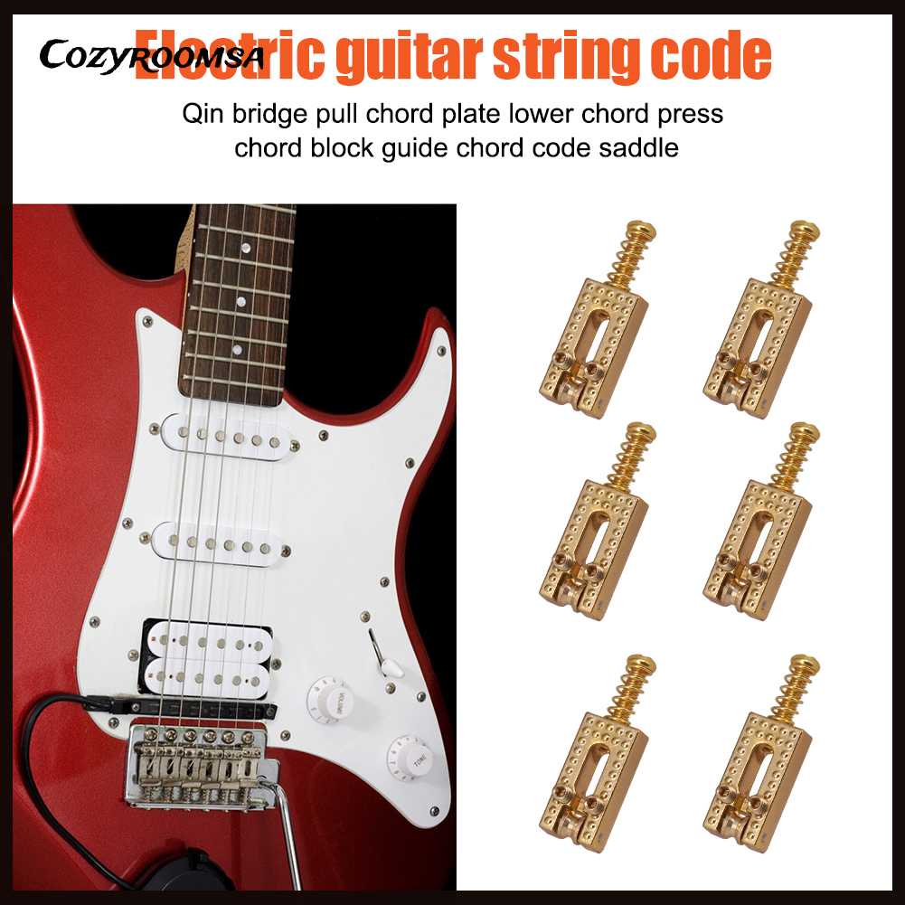 6 Ngựa Đàn Guitar Điện Cải Thiện Tình Trạng Đàn Guitar Điện