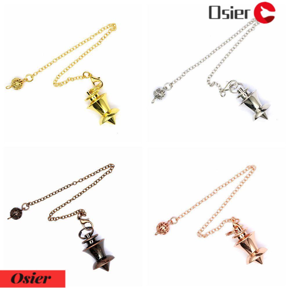 Osier1 Mặt Dây Chuyền Hình Nón Xoắn Ốc Họa Tiết Hoa Hồng Thời Trang Làm Quà Tặng|Dụng Cụ Làm Móng Có Thể Mở Được