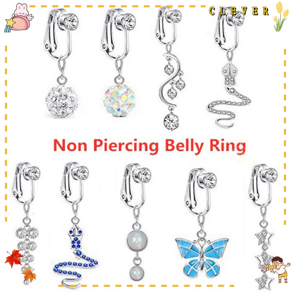 Khuyên RốN HìNh BướM ĐíNh Đá Xinh XắN