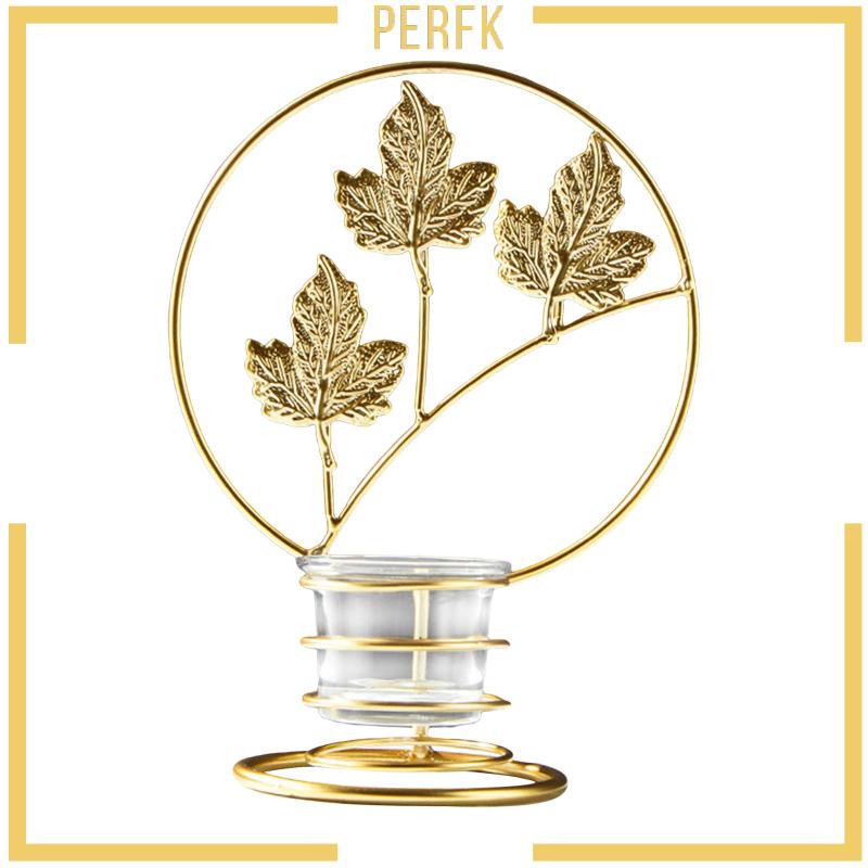 Giá Đỡ Nến Hình Chiếc Lá Bằng Kim Loại Trang Trí Tiệc Cưới / Năm Mới