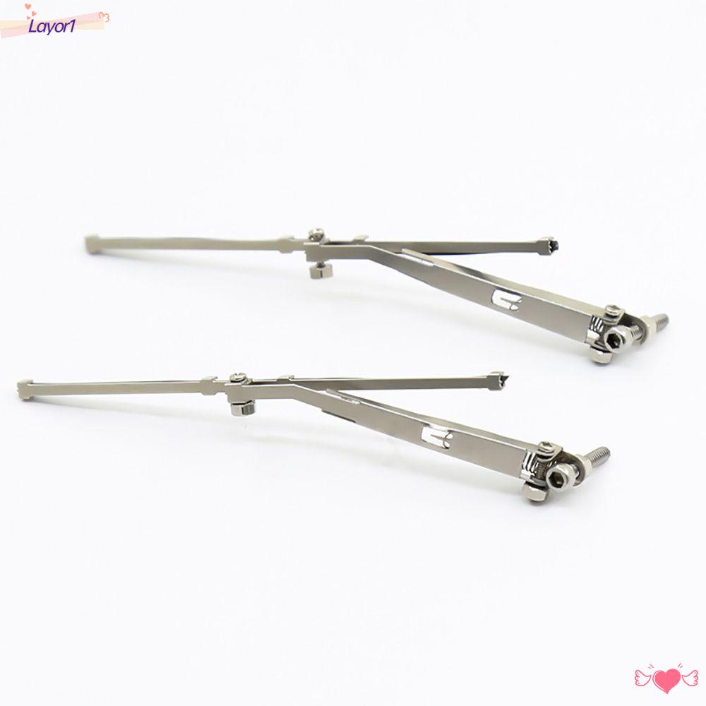 Cần Gạt Nước Kính Chắn Gió LAYOR1 Bằng Kim Loại Có Thể Di Chuyển T Rxxas TRX4 Cho 1 / 10 RC crawler