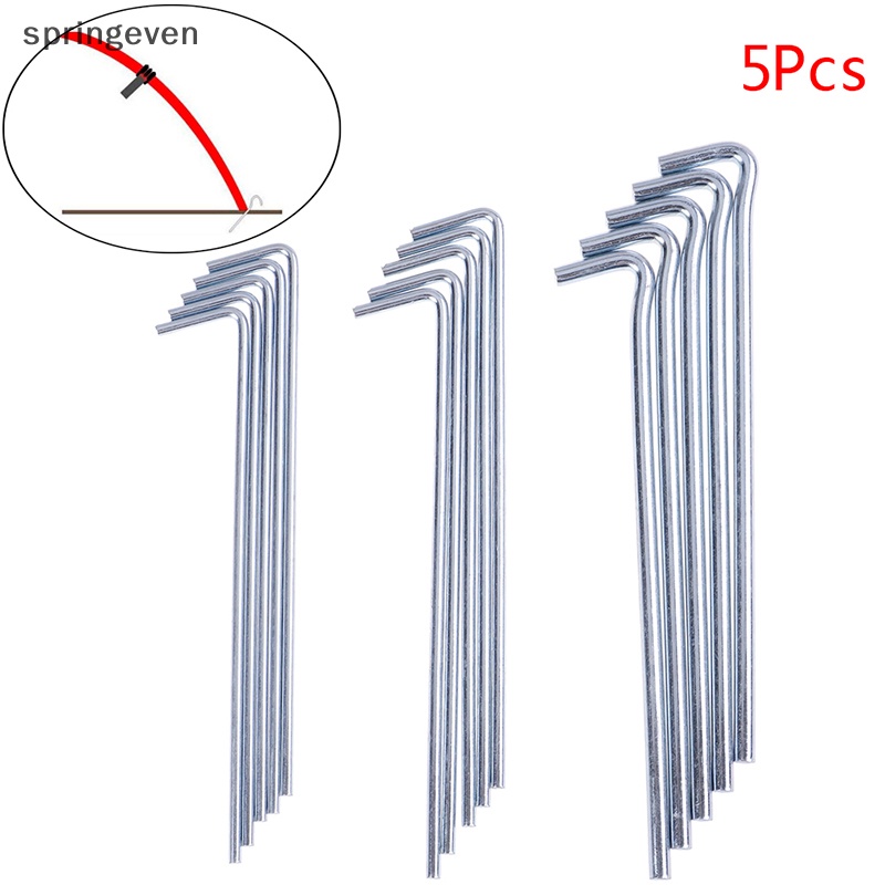 Bộ 5 Cọc Dựng Lều Bằng Hợp Kim Thép Cứng Chắc Chắn