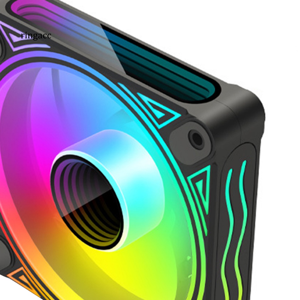 Quạt Tản Nhiệt 12cm 5V ARGB PWM Chống Ồn Thấp Cho CPU Máy Tính