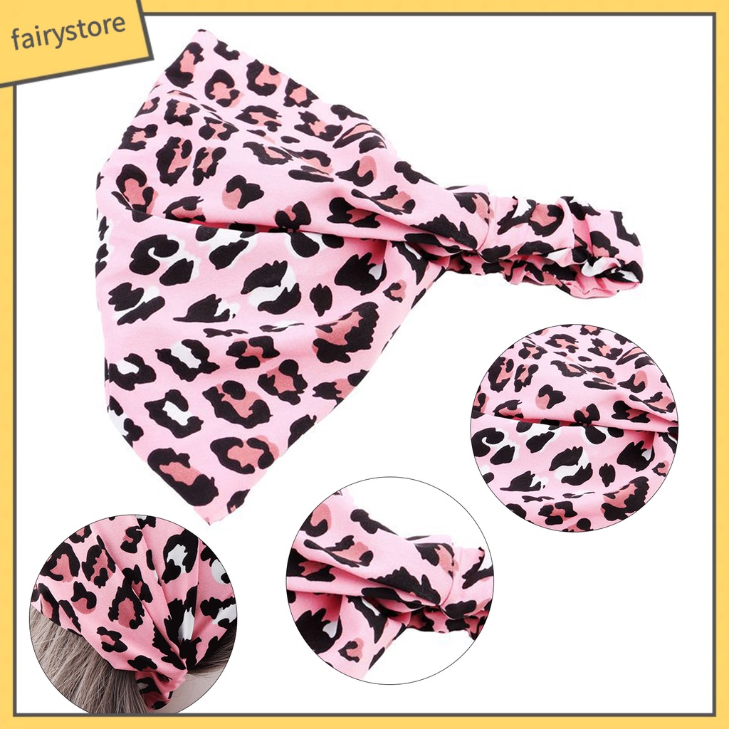 Băng Đô Cài Tóc Co Giãn Chống Trượt In Họa Tiết Phong Cách Bohemian Cổ Điển Thời Trang Cho Nữ