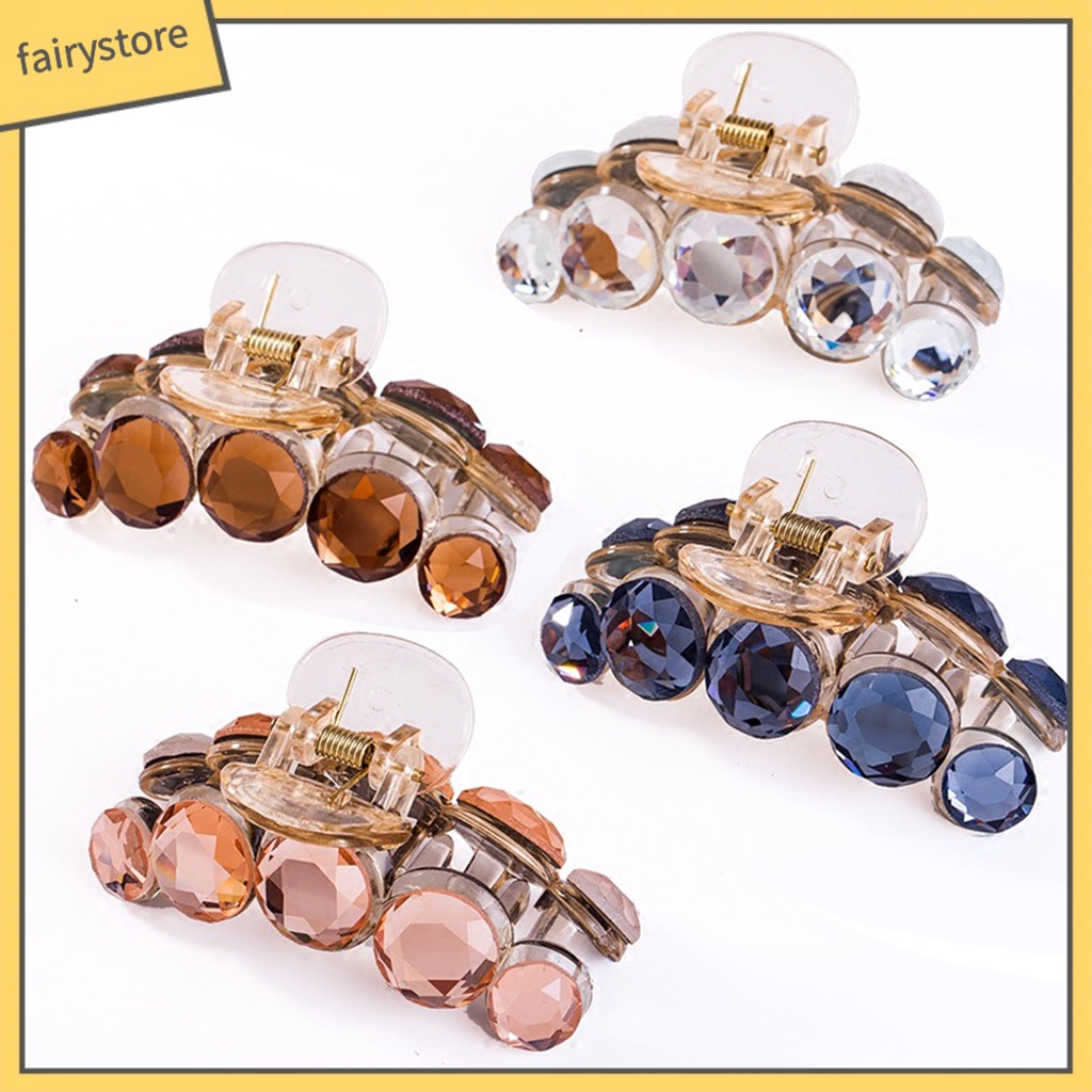 Kẹp Tóc Đính Đá Lấp Lánh Thời Trang Cho Nữ