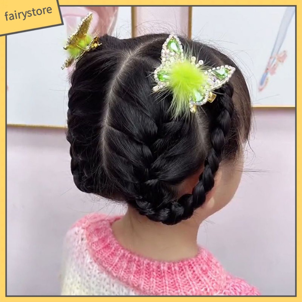 Kẹp Tóc Hình Nơ Bằng Hợp Kim Không Để Lại Dấu Vết Nhỏ Gọn Dành Cho Bé