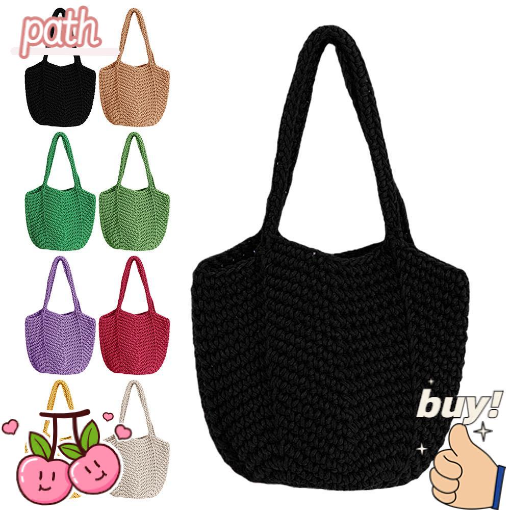 PATH Túi Tote Đeo Vai Đan Móc Thời Trang Cho Nữ
