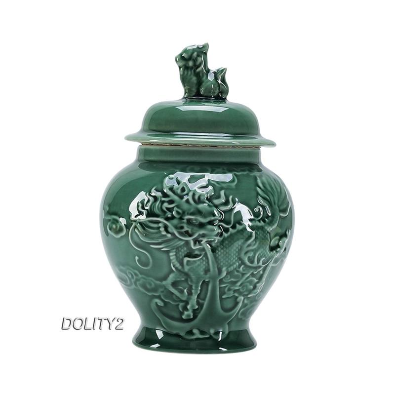 Bộ 2 Lọ Gốm Sứ Đựng Gừng Để Bàn Trang Trí Nhà Cửa / Tiệc Cưới