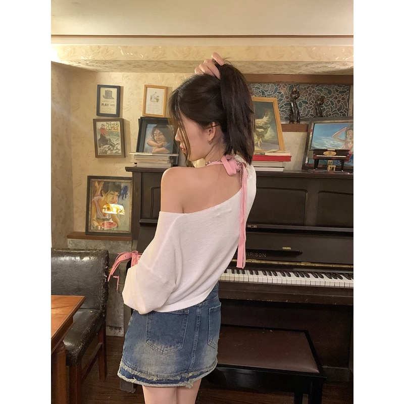 Áo Hai Dây Ngắn In Họa Tiết Thời Trang Mùa Hè 2023 Cho Nữ