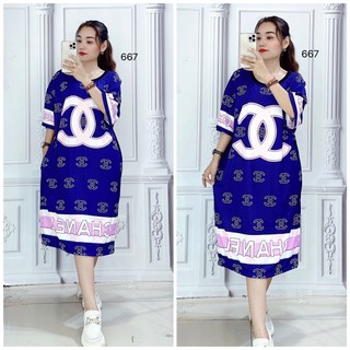 Đầm suông thun 3d big size hình thật shop chụp 65d667
